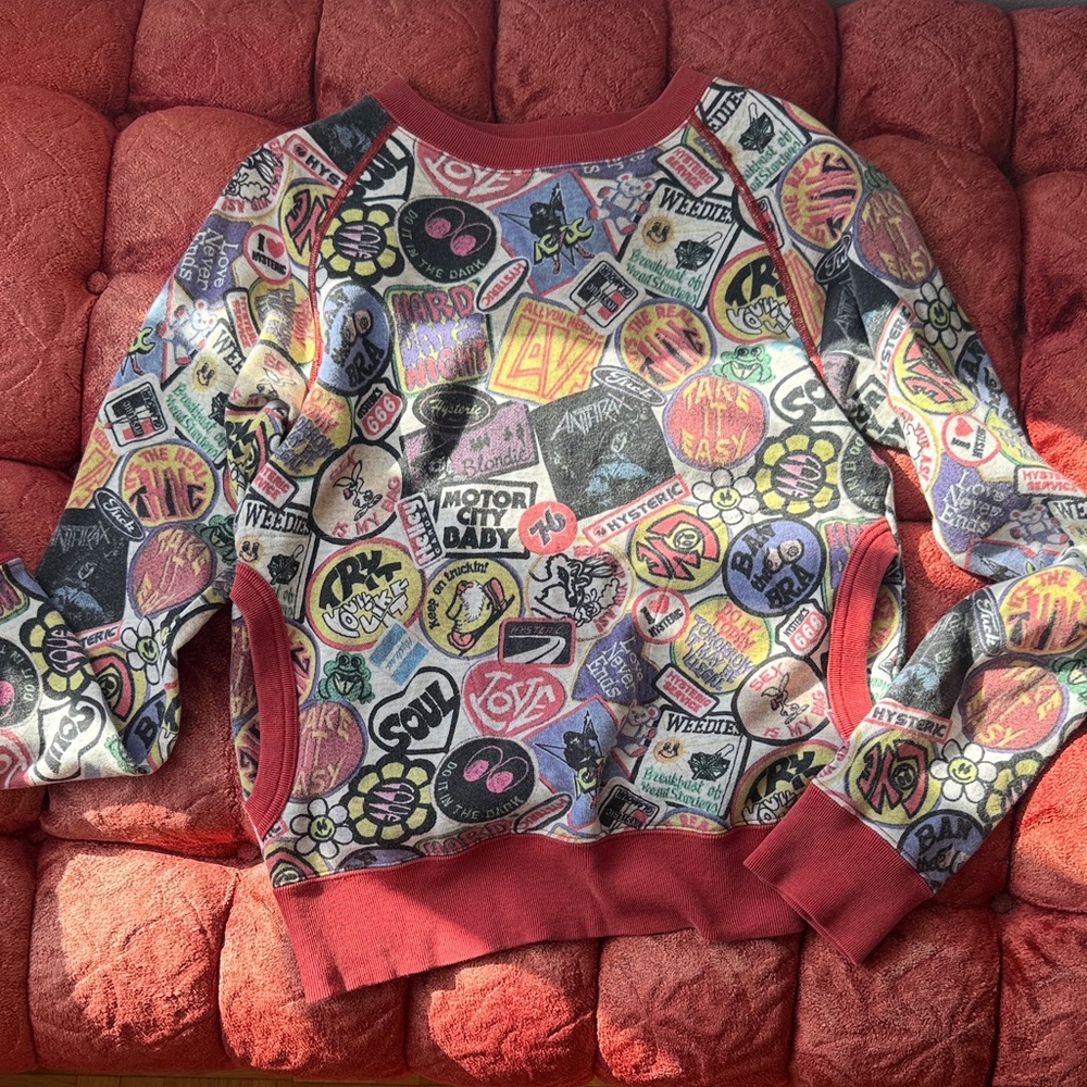 Hysteric Glamour Graphic Pullover